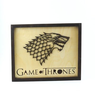 Wall frame, Game of Thrones "House Stark"