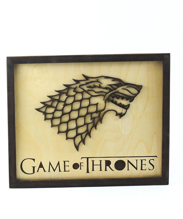 Wall frame, Game of Thrones "House Stark"