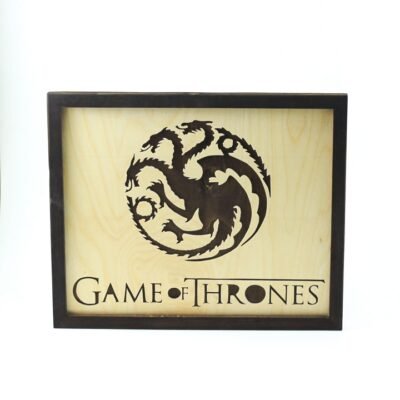 Wall frame, Game of Thrones "House Targaryen"
