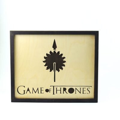 Wall frame, Game of Thrones "House Martel"