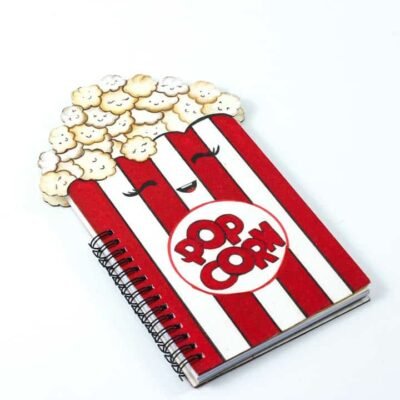 Notebook Painted popcorn