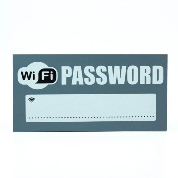 Wall frame, Pistachio, "WiFi Password"
