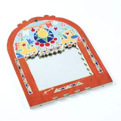 Mirror, Red, Shape 2