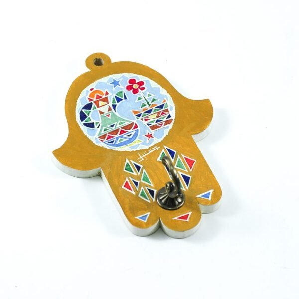 Key Hanger, Orange, Shape 2