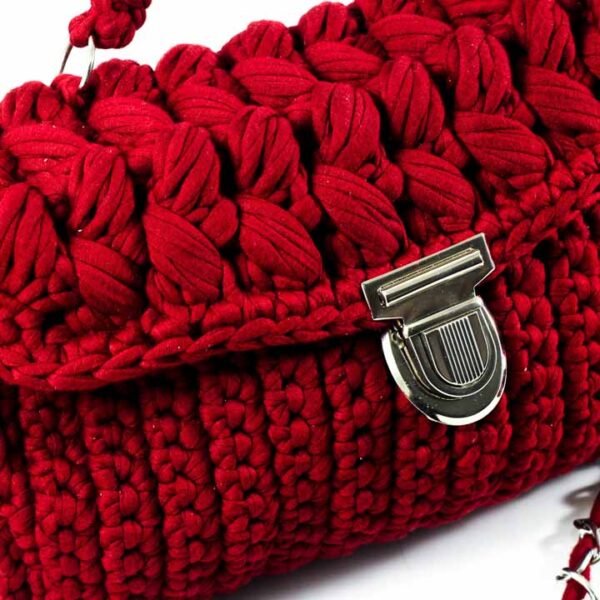 Cross bag (Buff), Maroon - Image 2