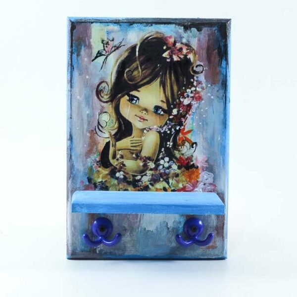 Key hanger, Girl