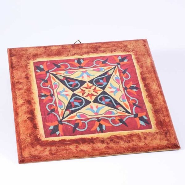 Wall frame, Pattern 1, Orange