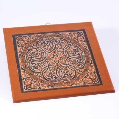 Wall frame, Pattern 2, Orange