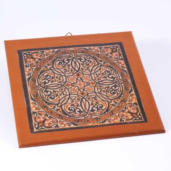 Wall frame, Pattern 2, Orange