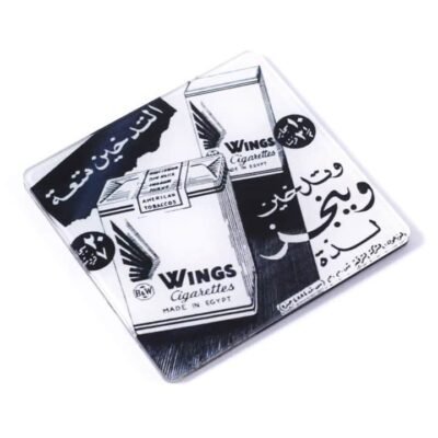 Coaster,  "Wings Cigarettes"