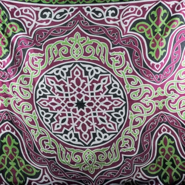 ⁦مفرش طاولة خيامية ملون 4⁩ - الصورة ⁦2⁩