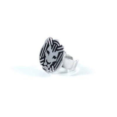 Ring, Lion's head flat