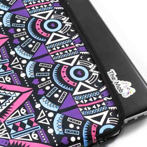 Laptop sleeve, Tribal pattern - Image 2