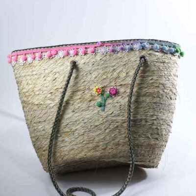 Hand bag, Flowers