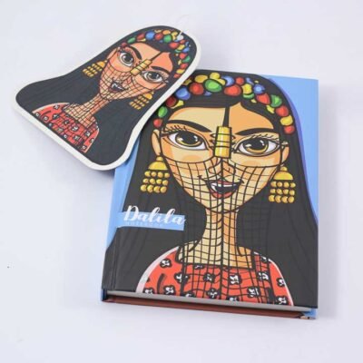 Notebook, Blue, "Dalila"