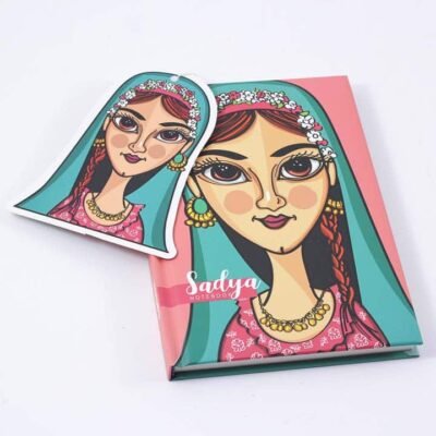 Notebook, Pink, "Sadya"