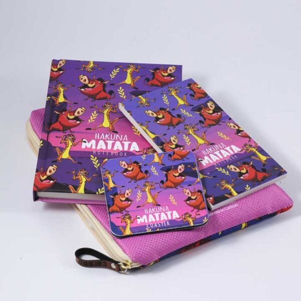 دفتر ملاحظات ملونة "Hakuna Matata"