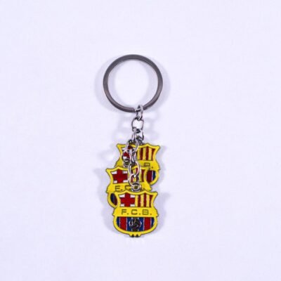 Key Chain, 3 Barcelona "FCB" logos
