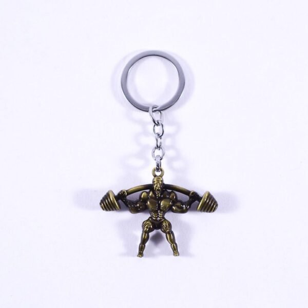 Key Chain, Bodybuilding, Golden
