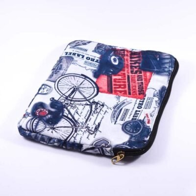 Laptop sleeve, Vintage, Blue