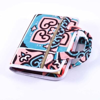 Holy Qur'an, Turquoise and pink
