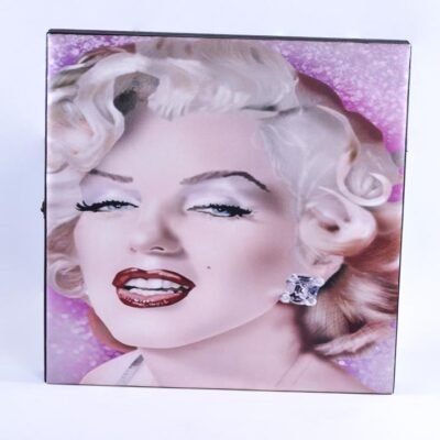 Accessories bo, Sparkling pink background, Marilyn Monroe