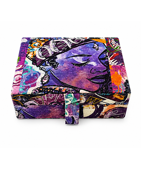 Accessories box, Sleepy African Woman 1