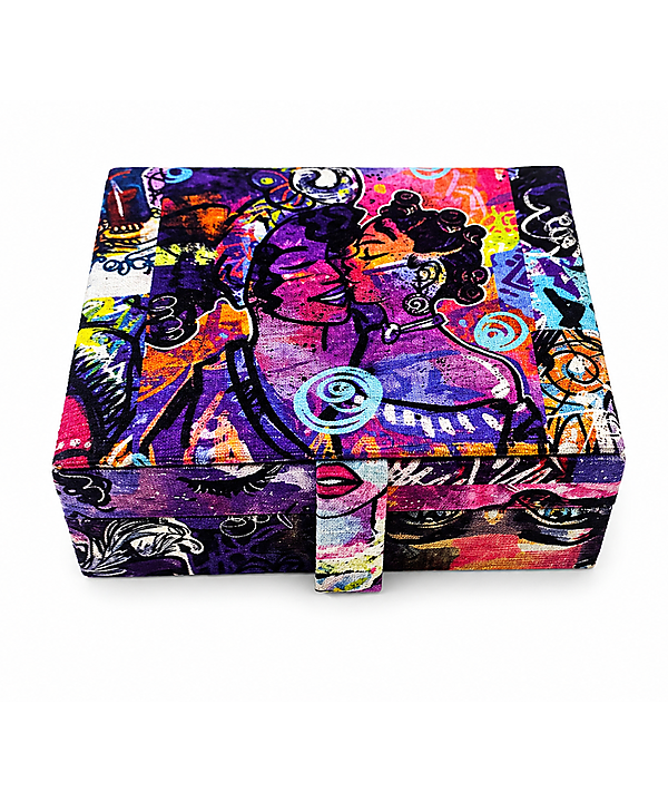 Accessories box, 2 African Women