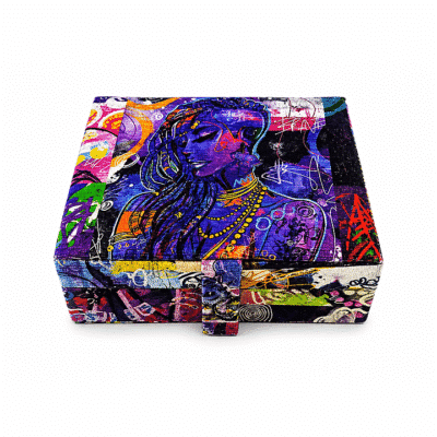 Accessories box, Bald African Woman 1